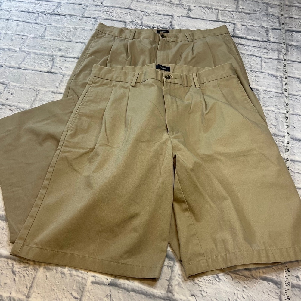 Parker khaki pants and shorts uniform size 33 and 34 waist